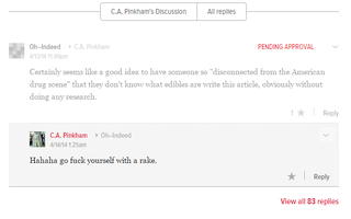 Illustration for article titled C.A. Pinkham: Racist, Sexist Bully Extraordinaire